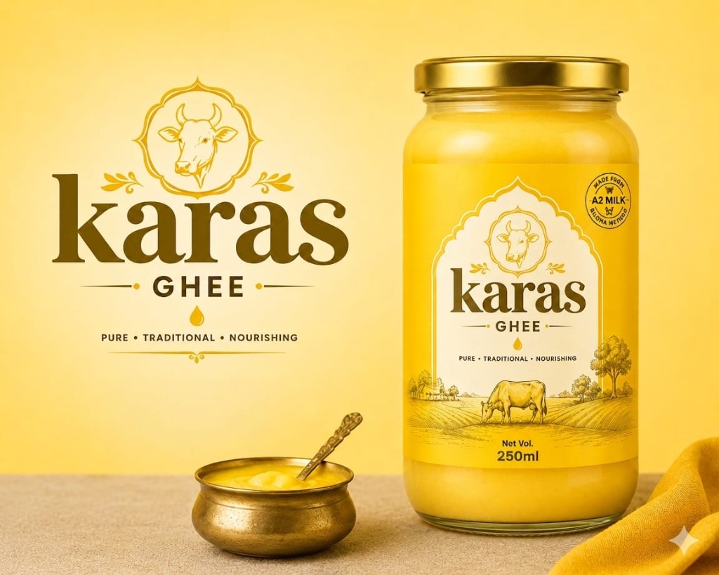 Karas A2 Cow Ghee 250ml