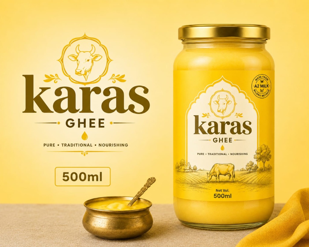 Karas A2 Cow Ghee 500ml